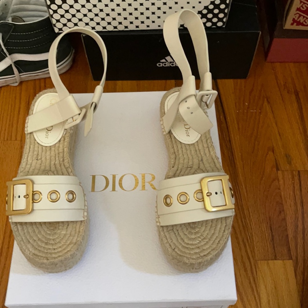 Off white dior sandals
